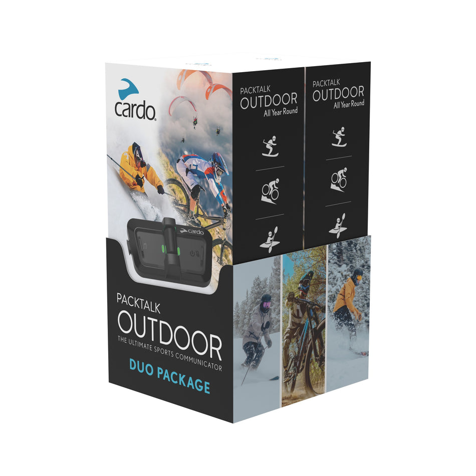 PACKTALK OUTDOOR DUO BLACK - 71-5071