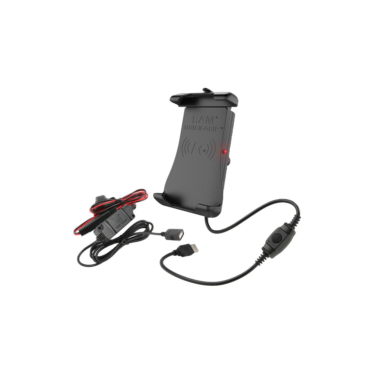 WIRELESS CHARGING HOLDER QUICK GRIP W/HARNESS - 71-7058