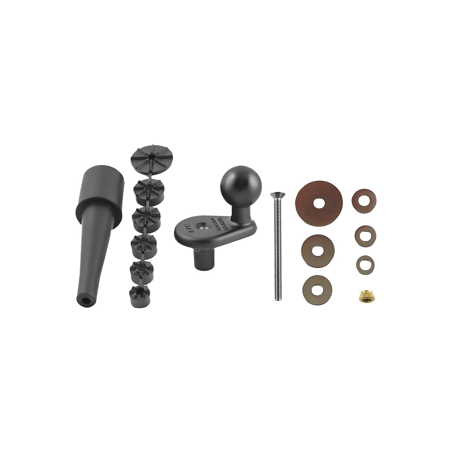 CYCLE STEM BASE W/ 1" DIA BALL - 71-7213