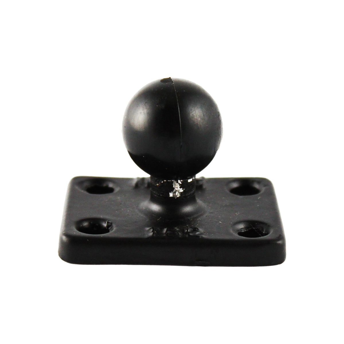 RECTANGLE BASE W/1" BALL 1.5"X2" - 71-7220