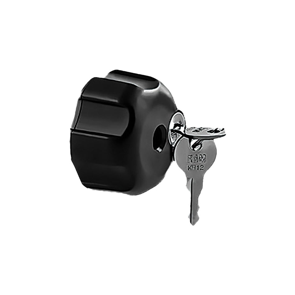 LOCKING KNOB 1/4"-20 BRASS HOLE - 71-7268