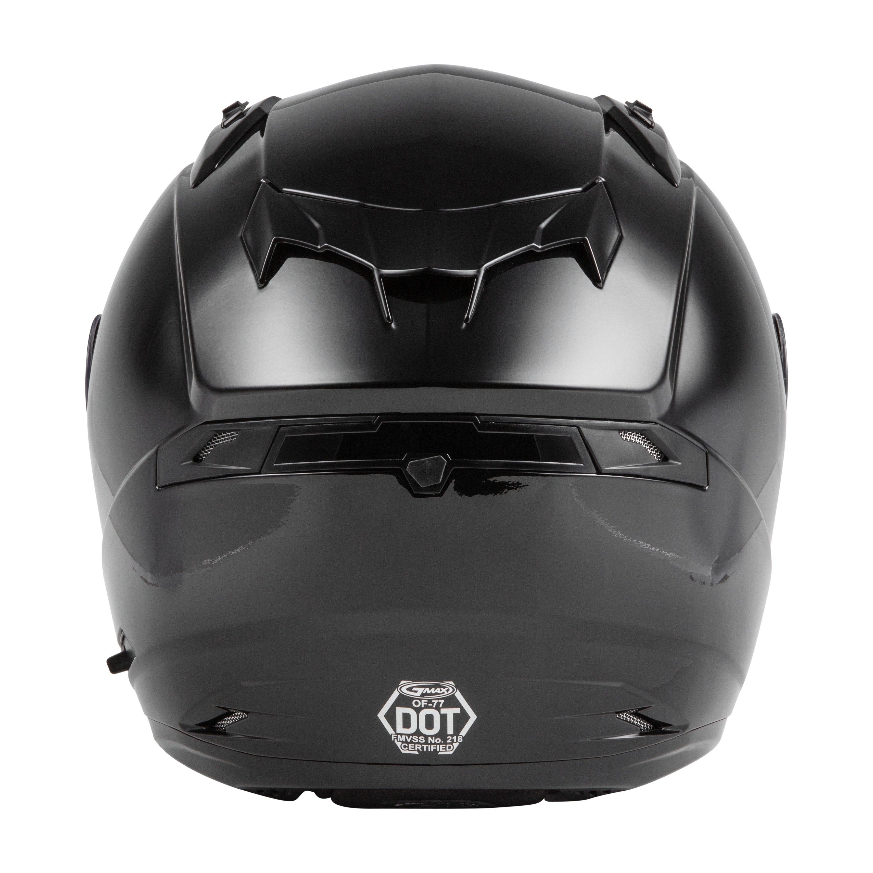 OF-77 OPEN-FACE HELMET BLACK MD - 72-4854M-1
