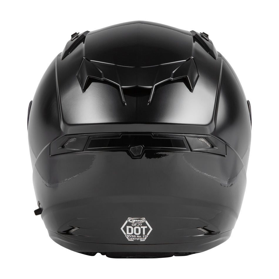 OF-77 OPEN-FACE HELMET BLACK MD - 72-4854M-1