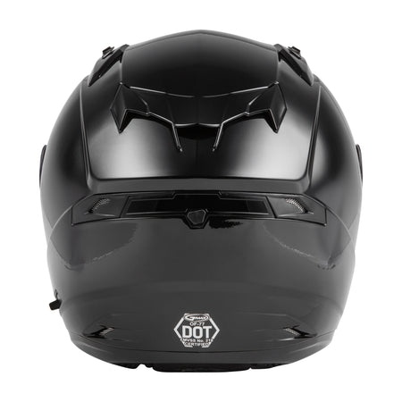 OF-77 OPEN-FACE HELMET BLACK SM - 72-4854S-1