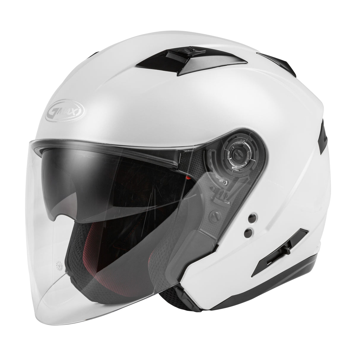 OF-77 OPEN-FACE HELMET PEARL WHITE LG - 72-4857L