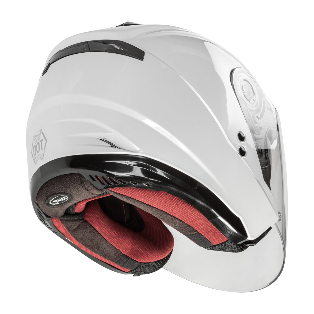 OF-77 OPEN-FACE HELMET PEARL WHITE SM - 72-4857S-3