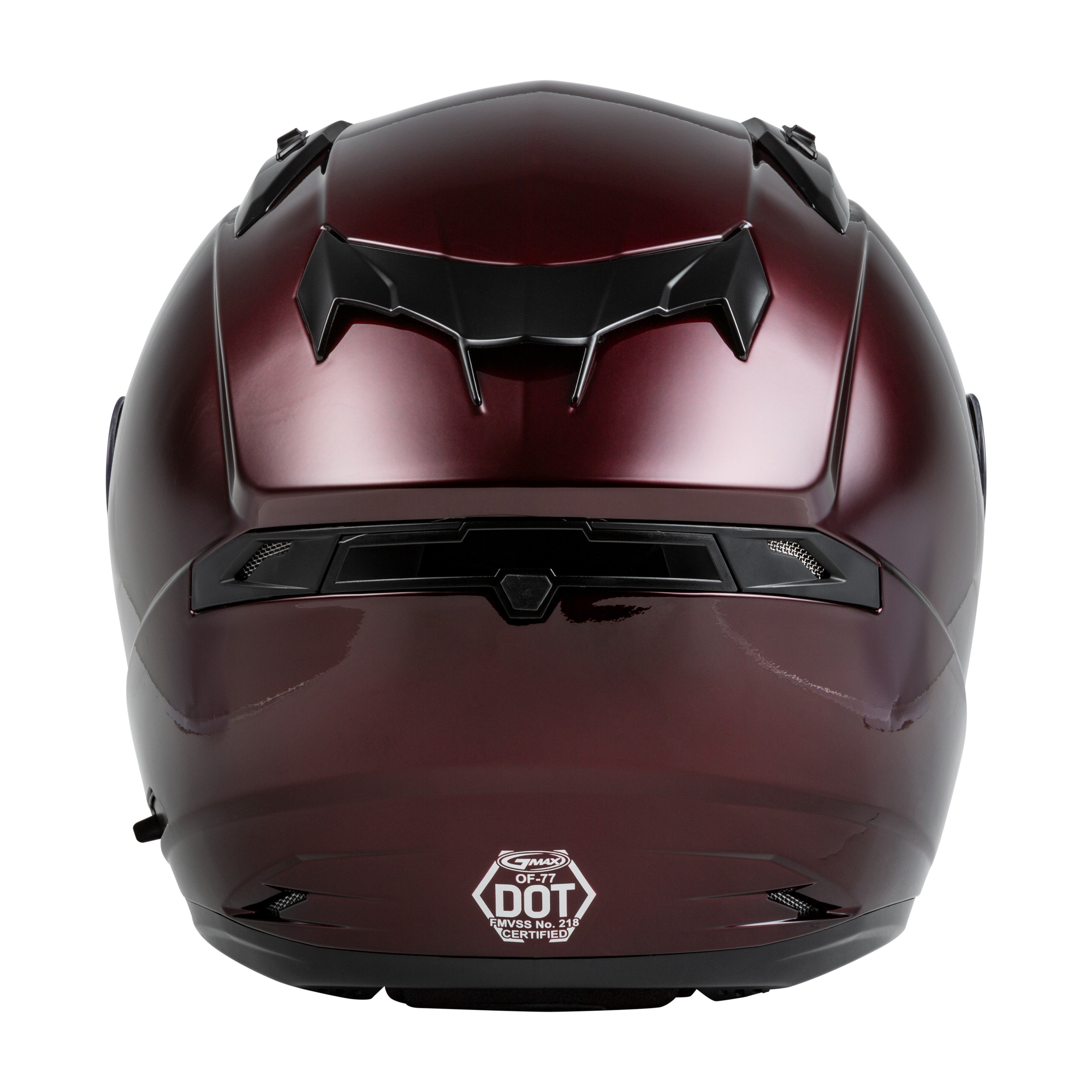 OF-77 OPEN-FACE HELMET WINE RED LG - 72-4859L-1