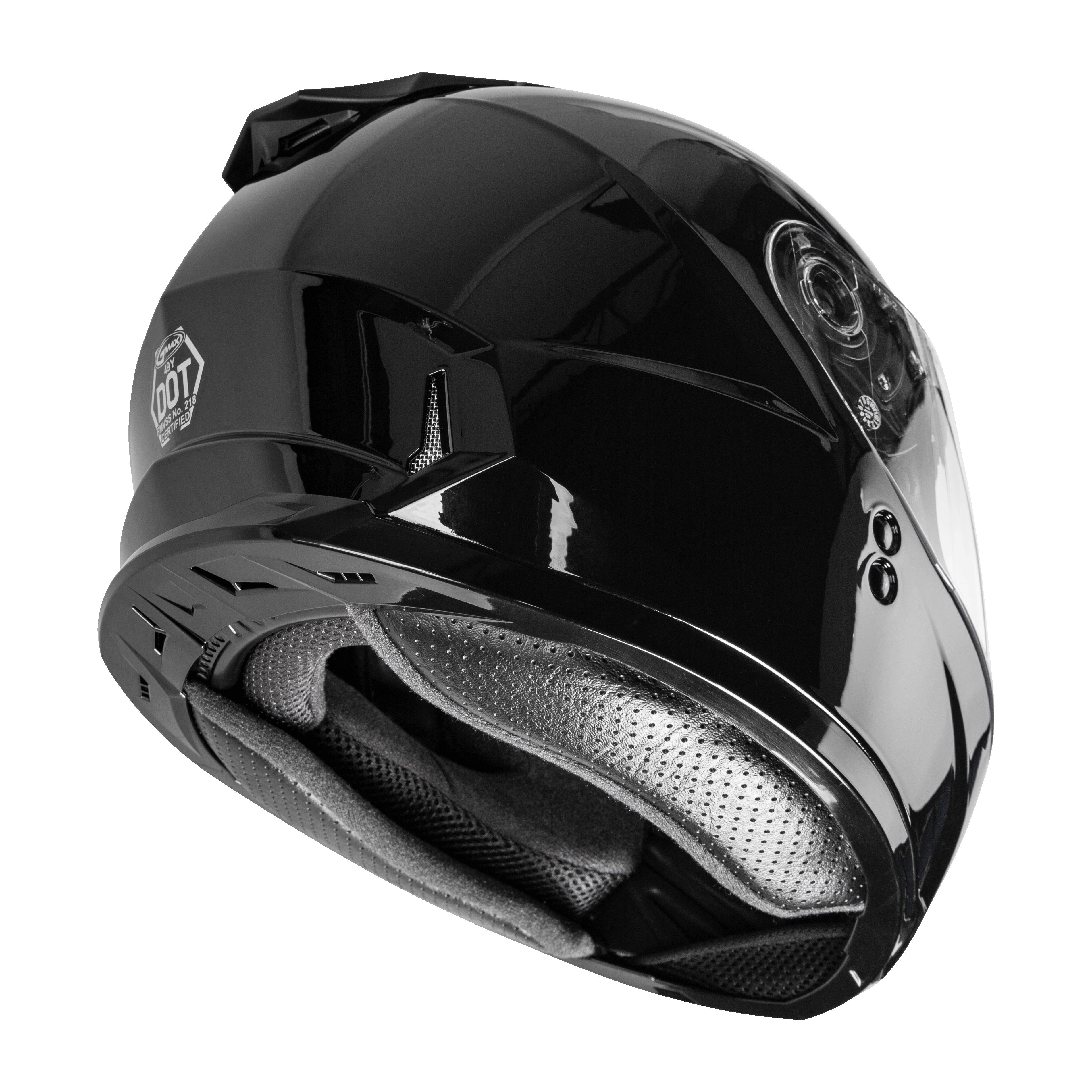 YOUTH GM-49Y FULL-FACE HELMET BLACK YS - 72-4940YS-2