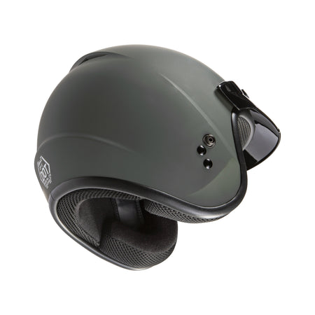 OF-2 OPEN-FACE HELMET MATTE GREEN LG - 72-5360L-2