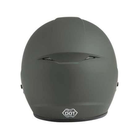 OF-2 OPEN-FACE HELMET MATTE GREEN LG - 72-5360L-4