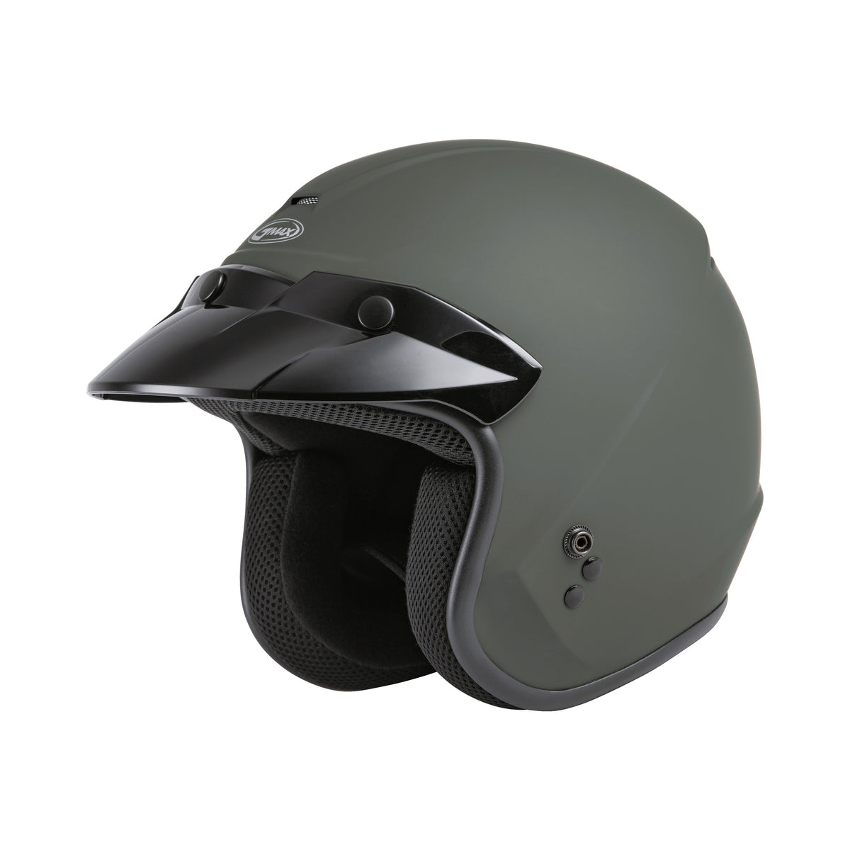OF-2 OPEN-FACE HELMET MATTE GREEN LG - 72-5360L