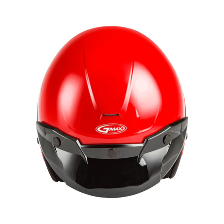 OF-2 OPEN-FACE HELMET RED LG - 72-5364L-1