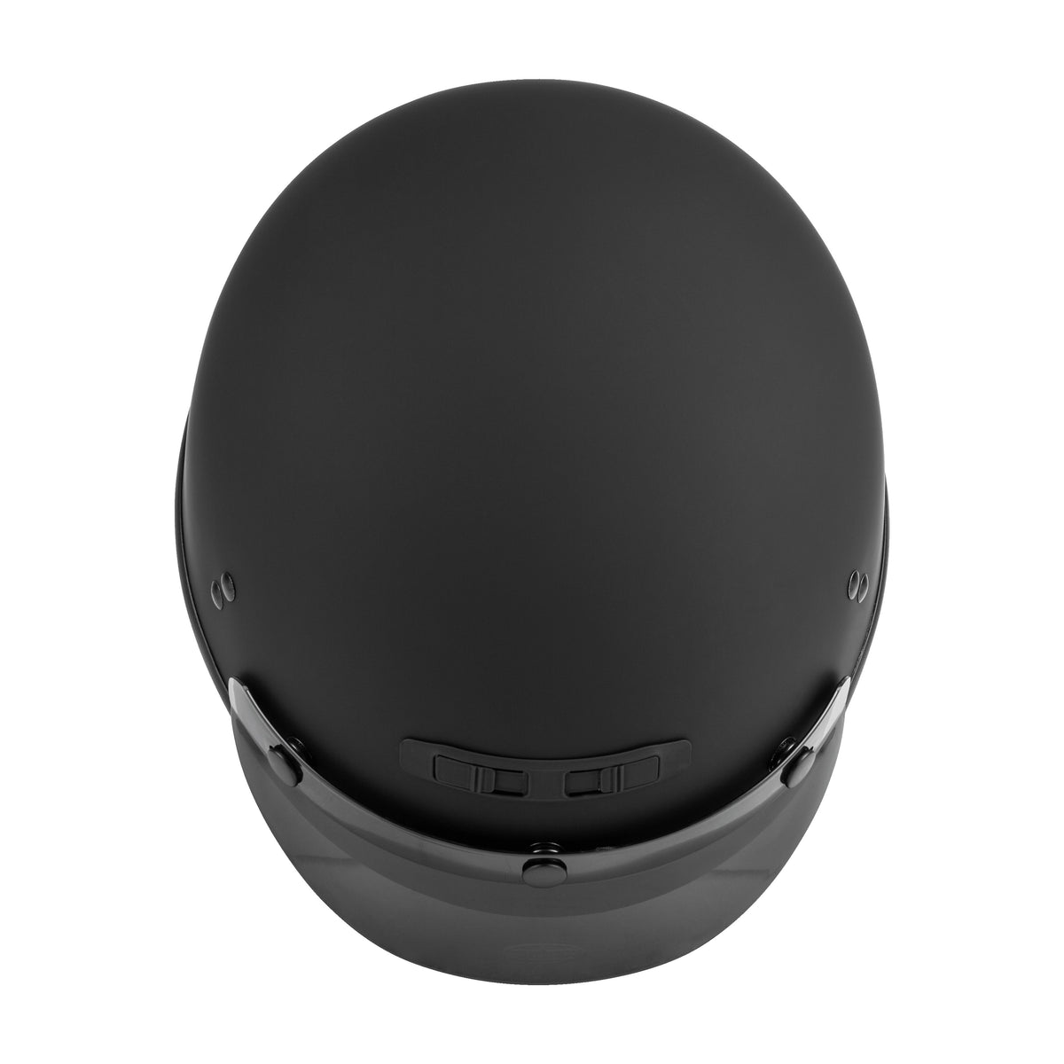 GM-35 HALF HELMET FULL DRESSED MATTE BLACK LG - 72-5421L-2
