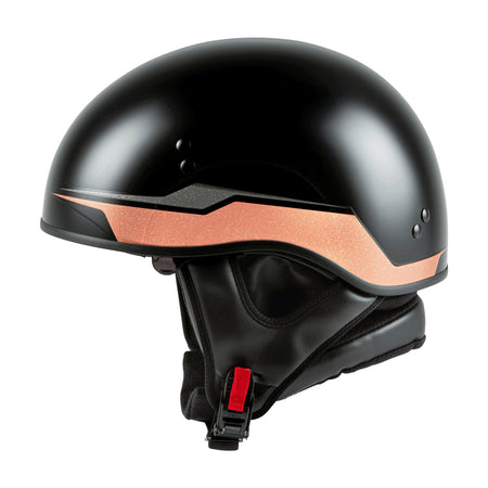 HH-65 HALF HELMET SOURCE NAKED BLACK/COPPER LG - 72-5661L-2