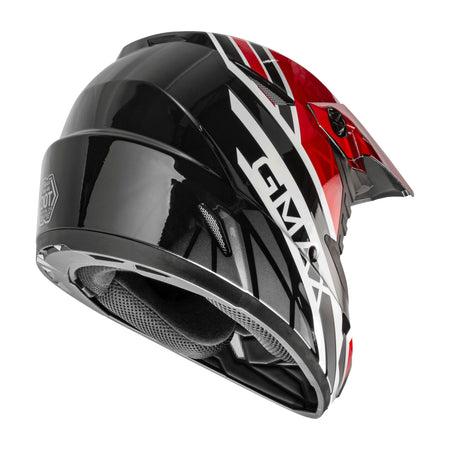 MX-46 OFF-ROAD MEGA HELMET BLACK/RED/WHITE MD - 72-6606M-1