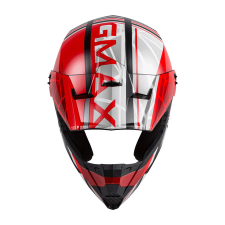MX-46 OFF-ROAD MEGA HELMET BLACK/RED/WHITE MD - 72-6606M-3