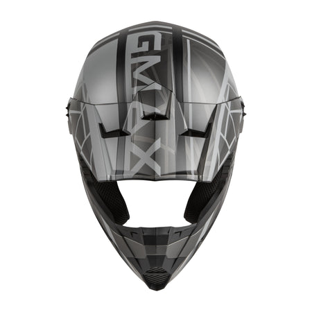 MX-46 OFF-ROAD MEGA HELMET MATTE BLACK/GREY MD - 72-6608M-2