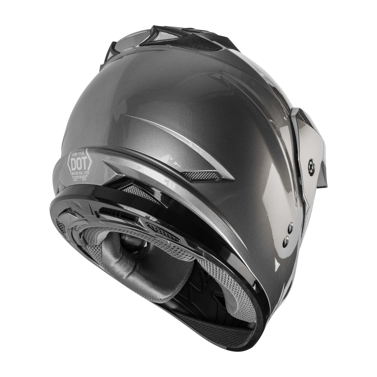 GM-11 DUAL-SPORT HELMET TITANIUM MD - 72-7022M-7