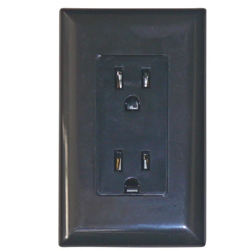 INDOOR RECEPTACLE BLACK - 72-7197