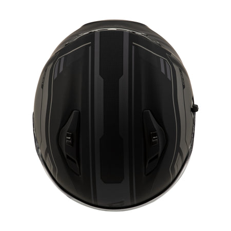 OF-87 DUKE HELMET W/LED LIGHT MATTE BLK/GREY MD - 72-7341M-3