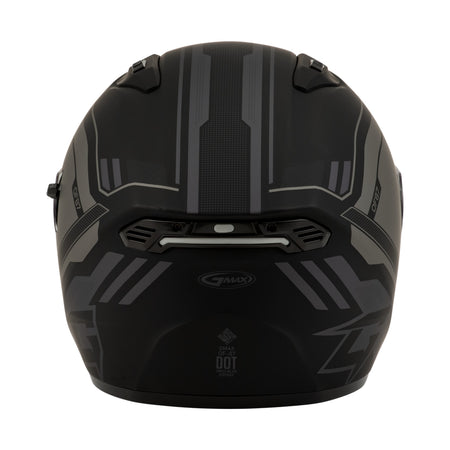 OF-87 DUKE HELMET W/LED LIGHT MATTE BLK/GREY MD - 72-7341M-4