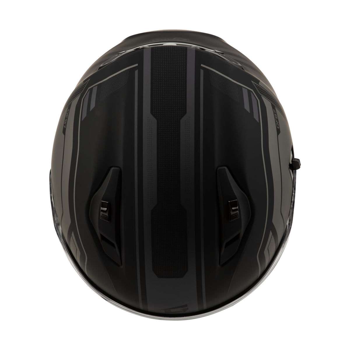 OF-87 DUKE HELMET MATTE BLACK/GREY MD - 72-7349M-2