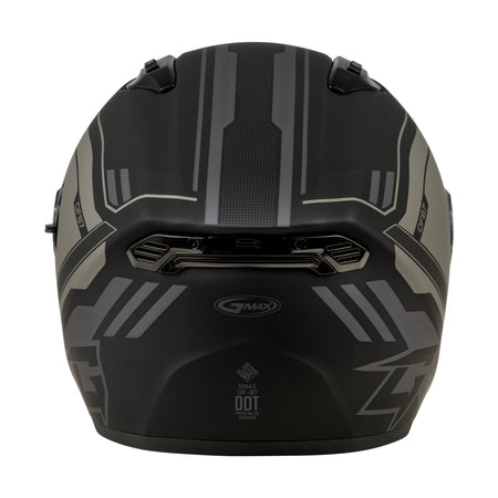 OF-87 DUKE HELMET MATTE BLACK/GREY MD - 72-7349M-3