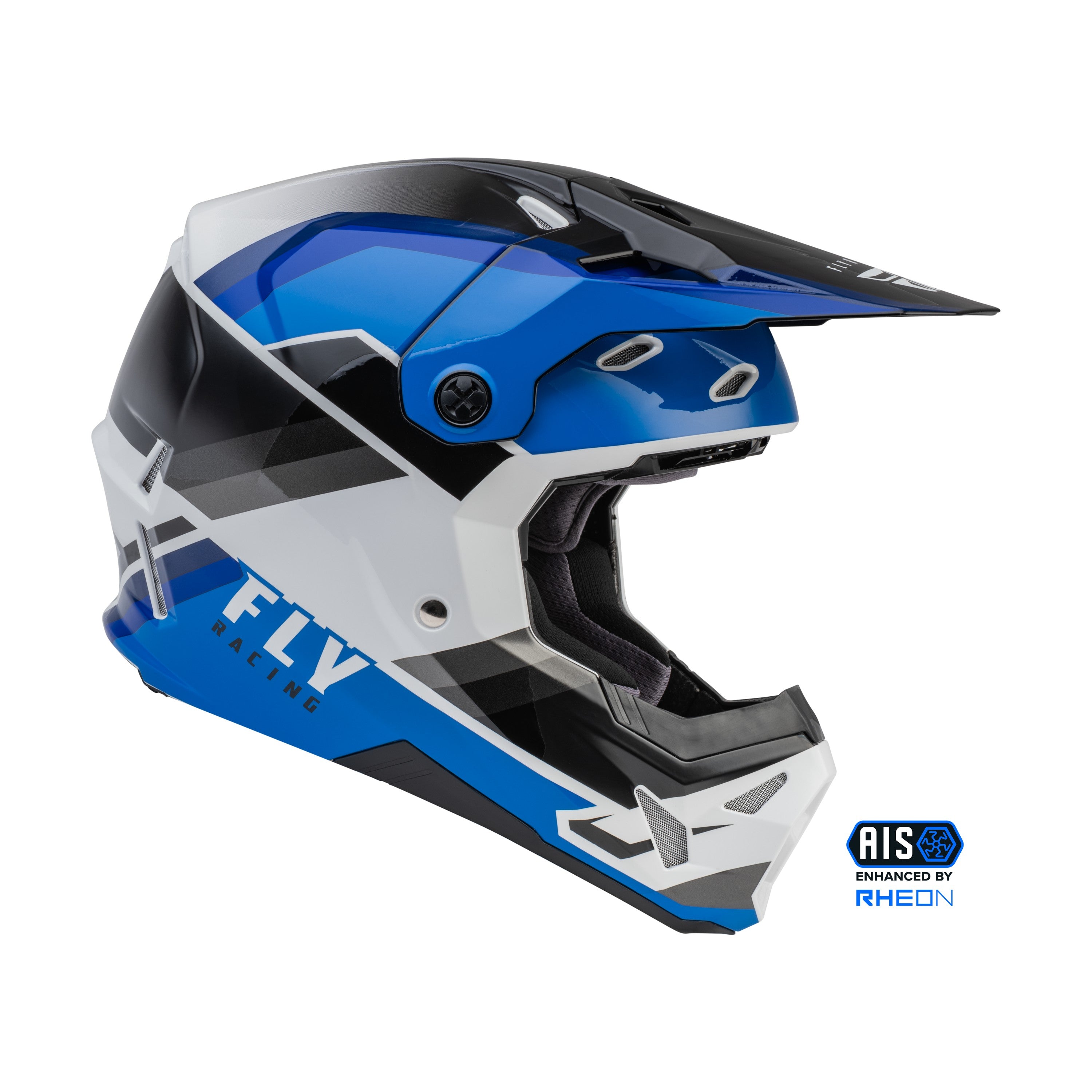 FORMULA CP RUSH HELMET BLACK/BLUE/WHITE SM - 73-0020S-3
