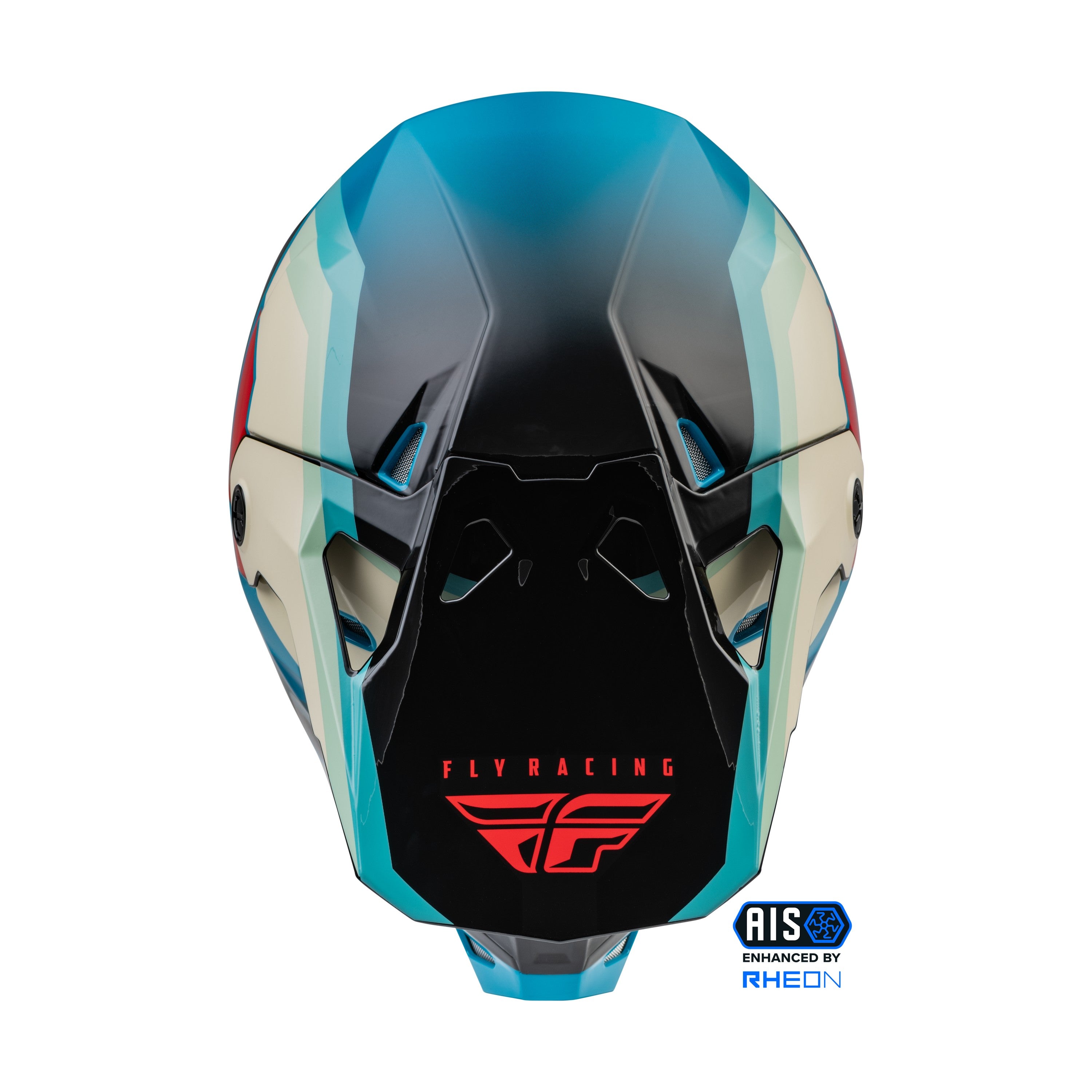 FORMULA CP RUSH HELMET BLACK/STONE/DARK TEAL SM - 73-0022S-2