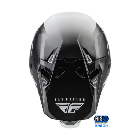 FORMULA CP RUSH HELMET GREY/BLACK/WHITE LG - 73-0023L-2