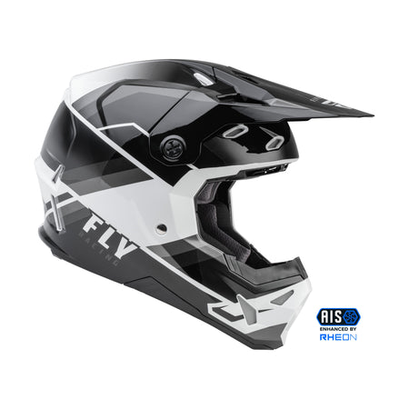 FORMULA CP RUSH HELMET GREY/BLACK/WHITE LG - 73-0023L-3