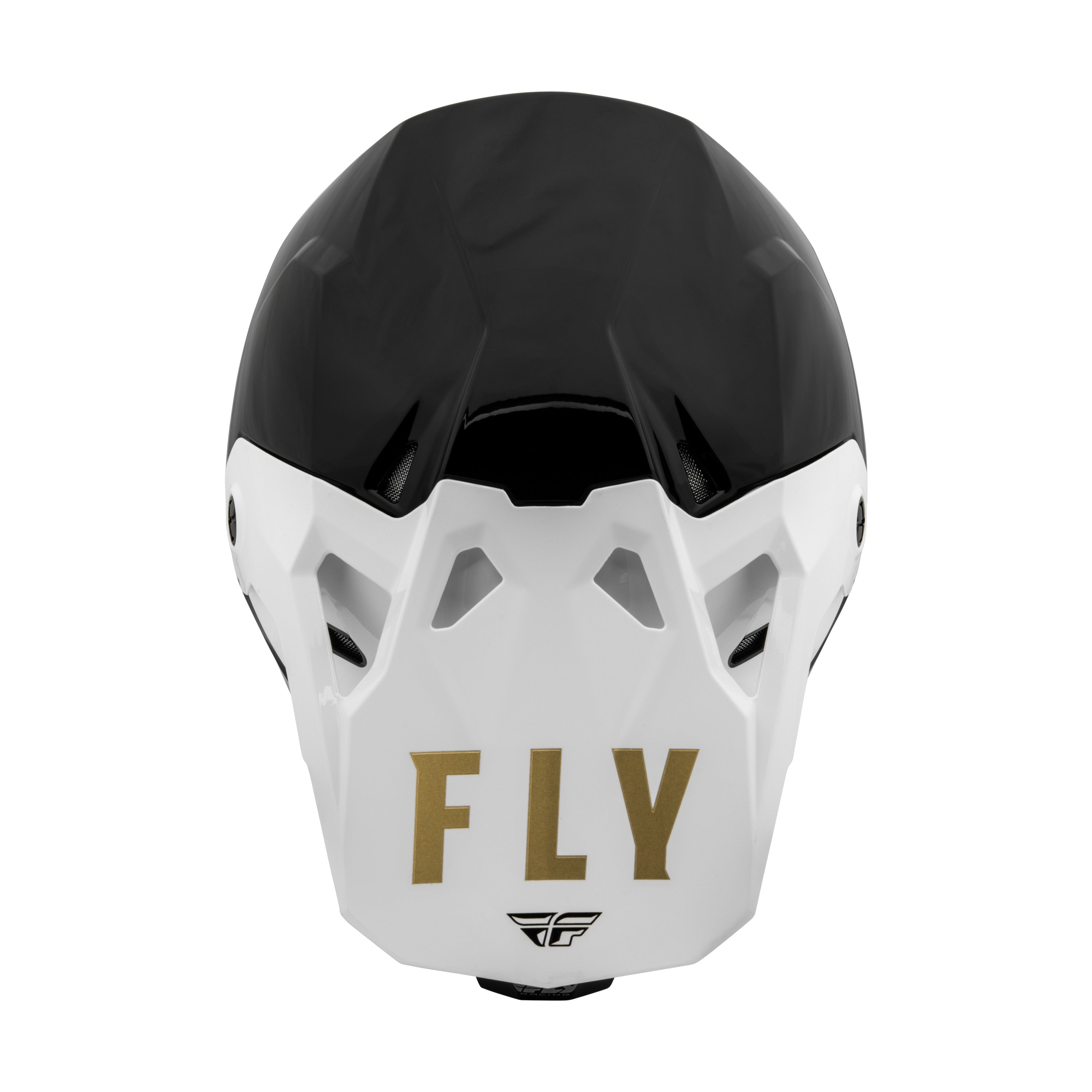 FORMULA CP SLANT HELMET BLACK/WHITE/GOLD SM - 73-0031S-2