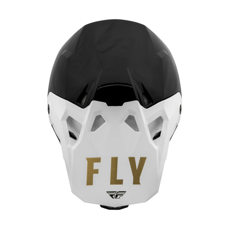 FORMULA CP SLANT HELMET BLACK/WHITE/GOLD SM - 73-0031S-2