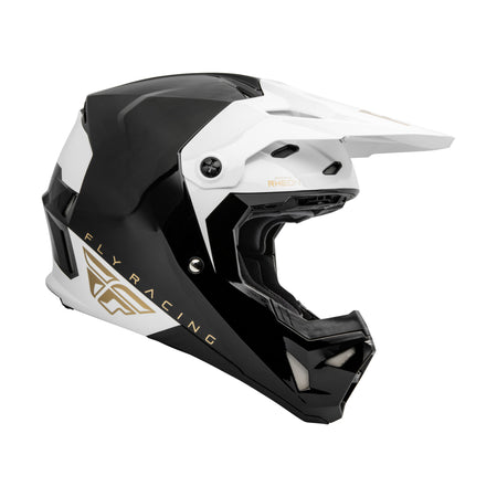 FORMULA CP SLANT HELMET BLACK/WHITE/GOLD SM - 73-0031S-3