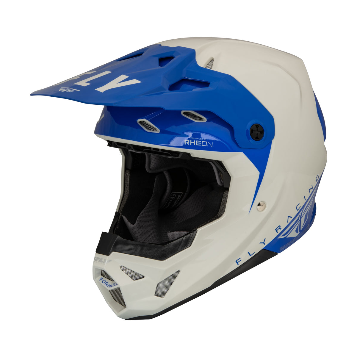 FORMULA CP SLANT HELMET GREY/BLUE LG - 73-0032L