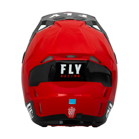 FORMULA CP SLANT HELMET RED/BLACK/WHITE MD - 73-0033M-1