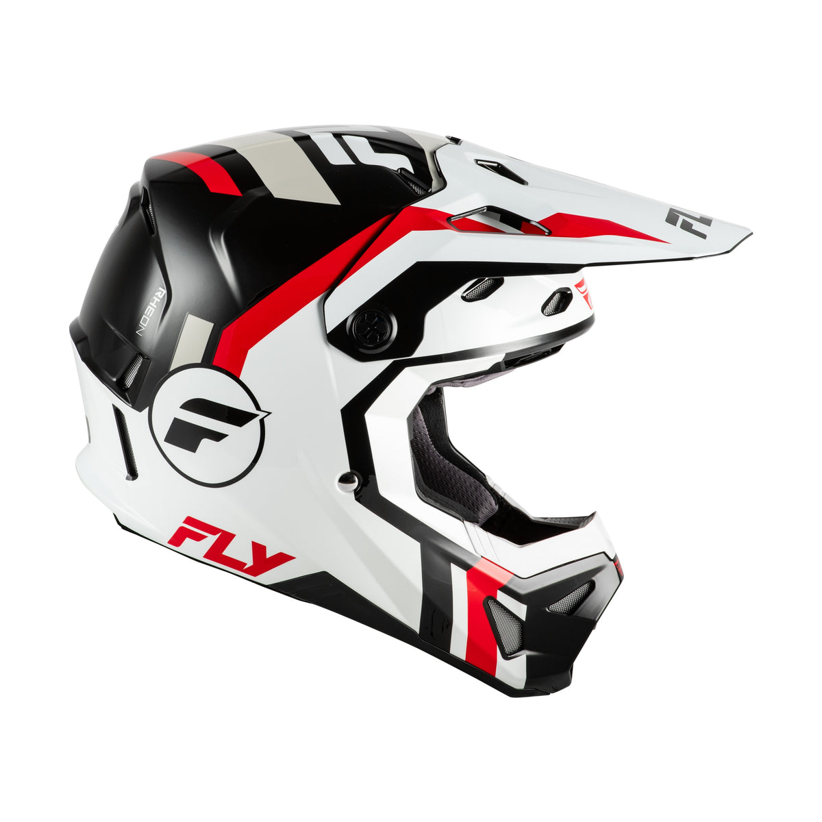 FORMULA CP SEAL HELMET WHITE/BLACK/RED LG - 73-0041L-3