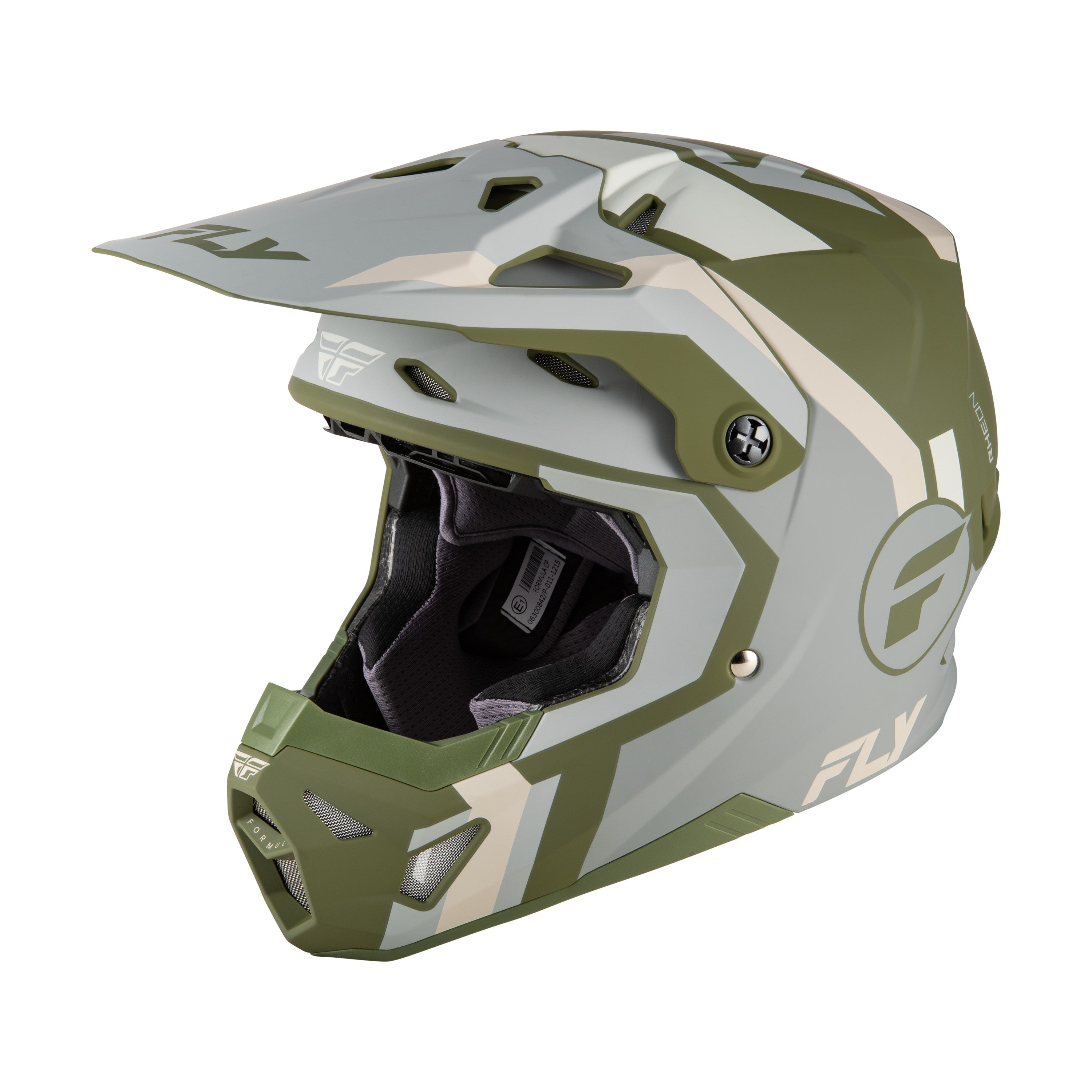 FORMULA CP SEAL HELMET MATTE STONE/KHAKI/OLIVE SM - 73-0043S