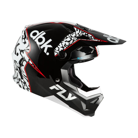 FORMULA CP DBK HELMET BLACK/WHITE/RED SM - 73-0044S-3