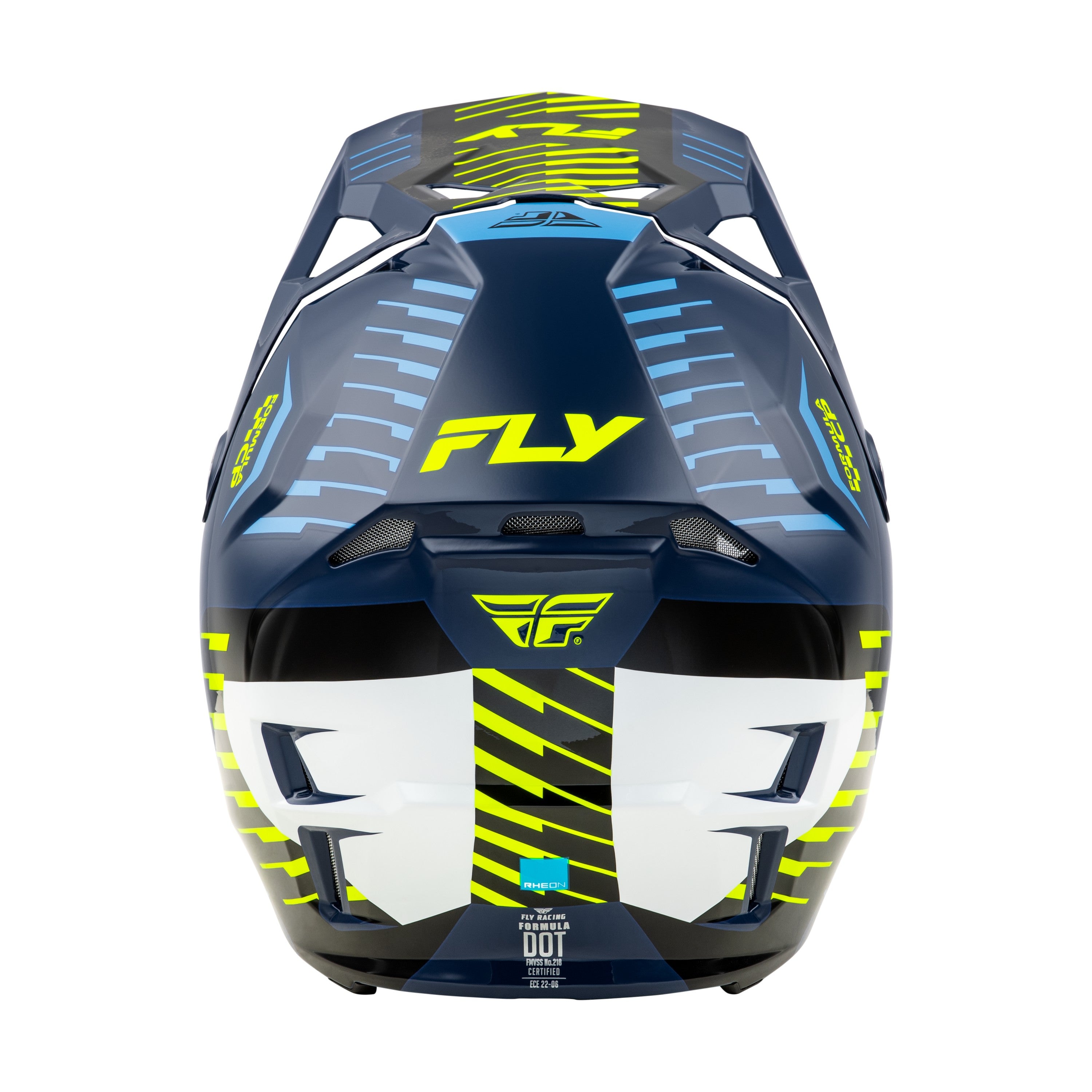 FORMULA CP SLICE HELMET NAVY/HI-VIS/WHITE 2X - 73-00502X-1