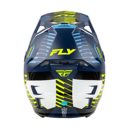 FORMULA CP SLICE HELMET NAVY/HI-VIS/WHITE 2X - 73-00502X-1