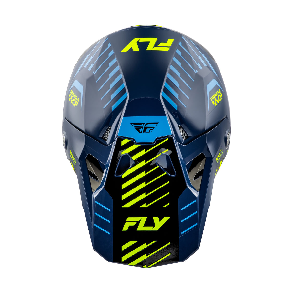 FORMULA CP SLICE HELMET NAVY/HI-VIS/WHITE 2X - 73-00502X-2