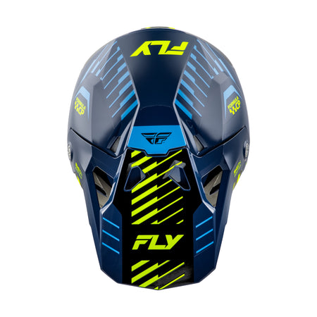 FORMULA CP SLICE HELMET NAVY/HI-VIS/WHITE 2X - 73-00502X-2