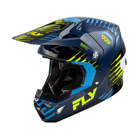 FORMULA CP SLICE HELMET NAVY/HI-VIS/WHITE 2X - 73-00502X