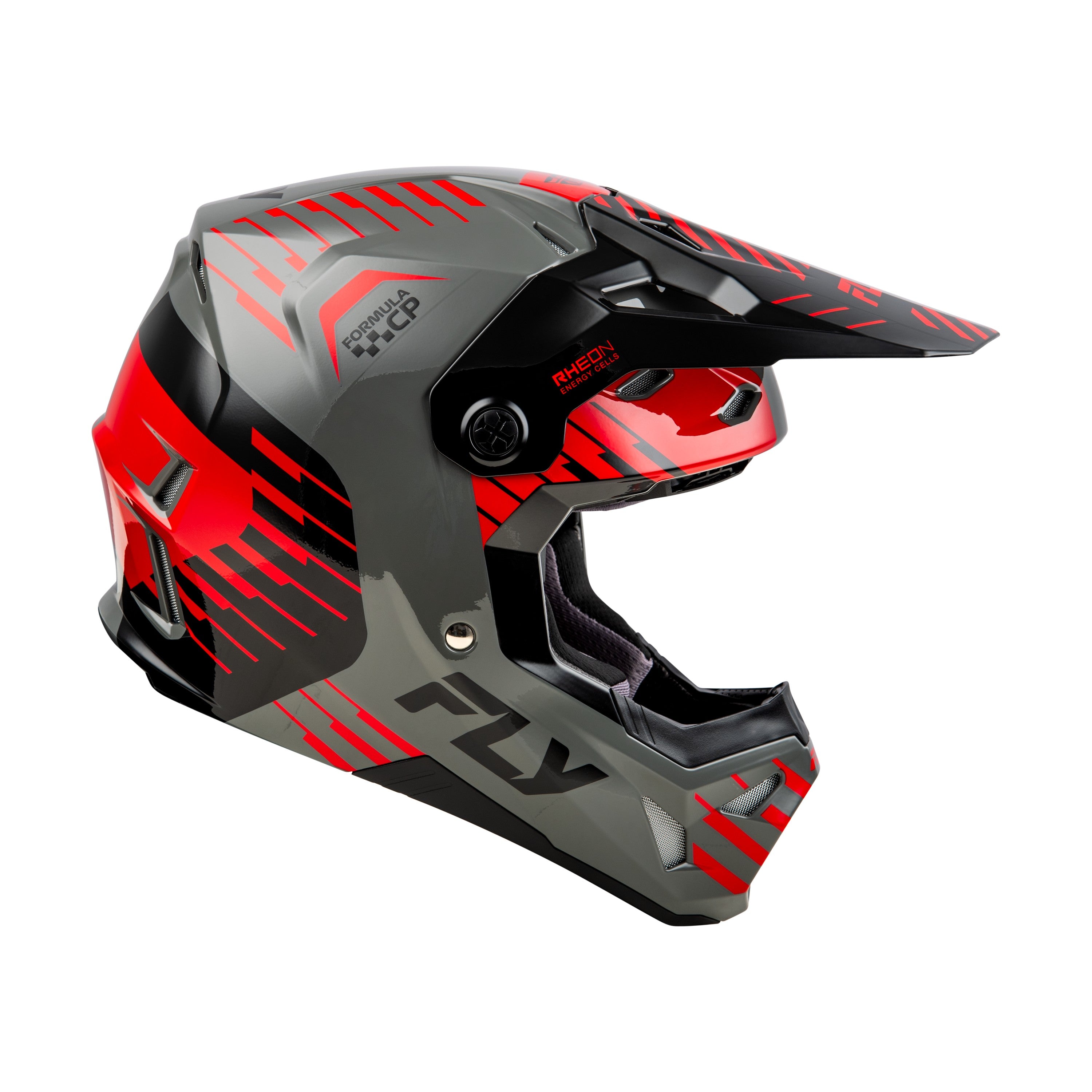 FORMULA CP SLICE HELMET GREY/RED/BLACK 2X - 73-00512X-3