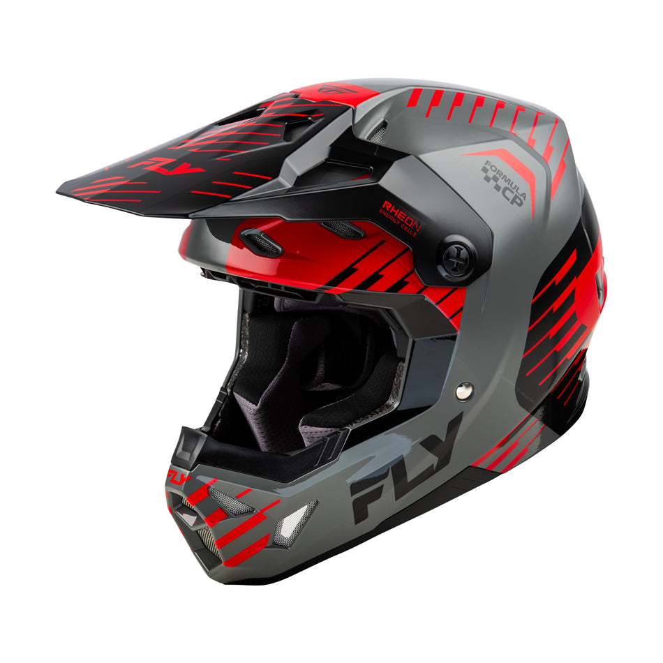 FORMULA CP SLICE HELMET GREY/RED/BLACK 2X - 73-00512X