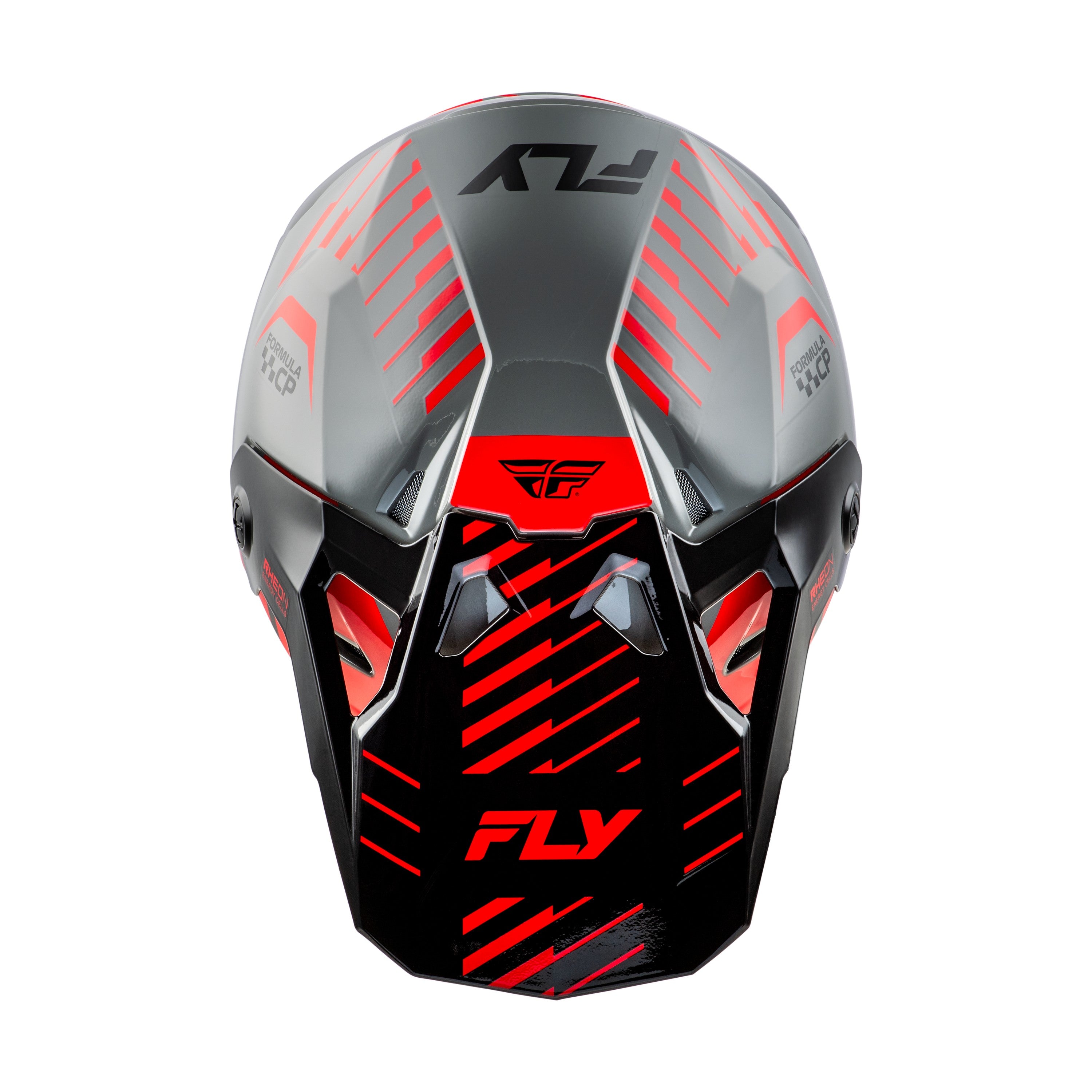 FORMULA CP SLICE HELMET GREY/RED/BLACK XS - 73-0051XS-2