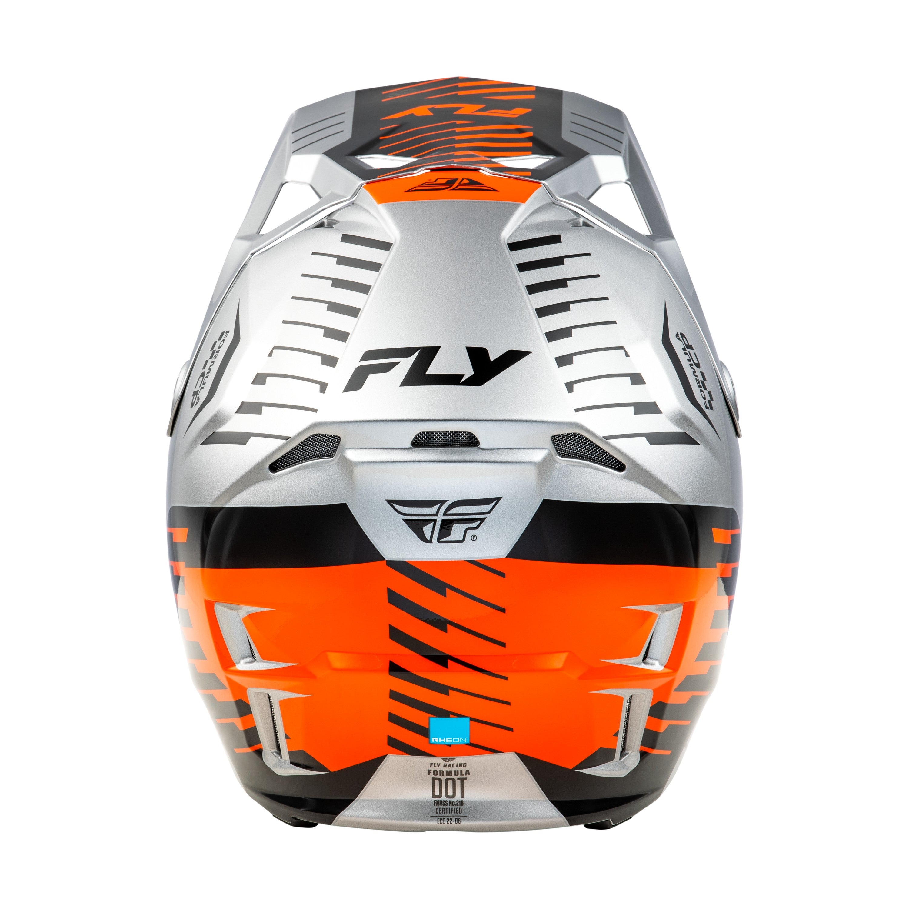 FORMULA CP SLICE HELMET GREY/ORANGE/BLACK LG - 73-0053L-1