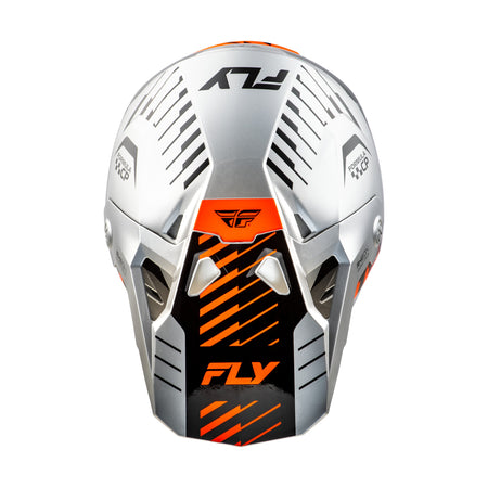 FORMULA CP SLICE HELMET GREY/ORANGE/BLACK XL - 73-0053X-2