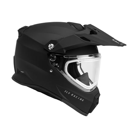 TREKKER CW SOLID HELMET ELEC SHLD MATTE BLACK XL - 73-31366X-3